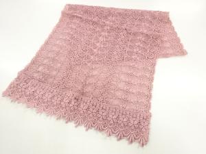 レース花模様ショール